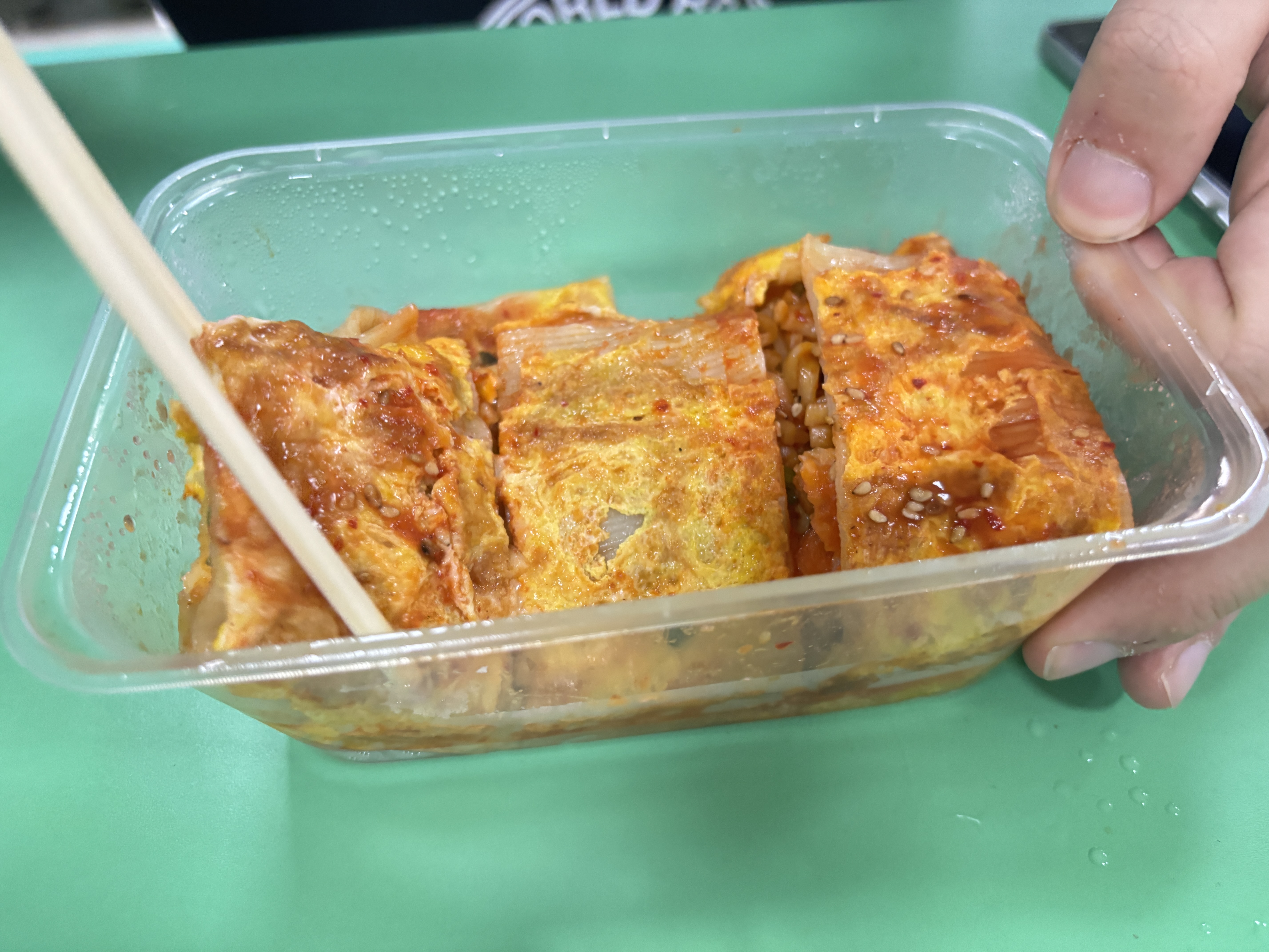馋宝宝又吃火鸡面了